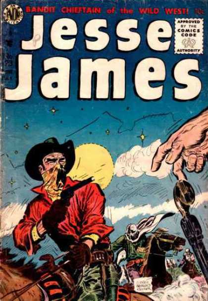 Jesse James 23 - Cowboy - Gun - Shooting - Wild West - Bandit