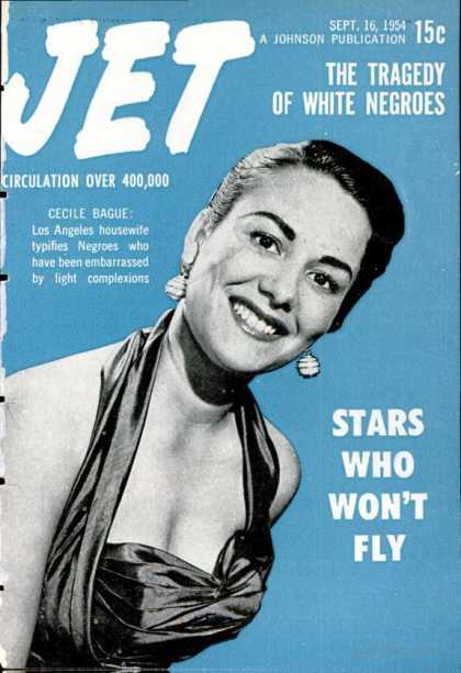 Jet - September 16, 1954