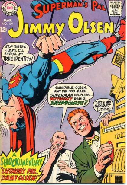 Jimmy Olsen 109 - Superman - Lex Luthor - Dc - Speech Bubble - March