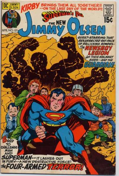 Jimmy Olsen 137 - Newsboy Legion - Supermans Pal Jimmy Olsen - Golden Age - Dc Comics - The Guardian