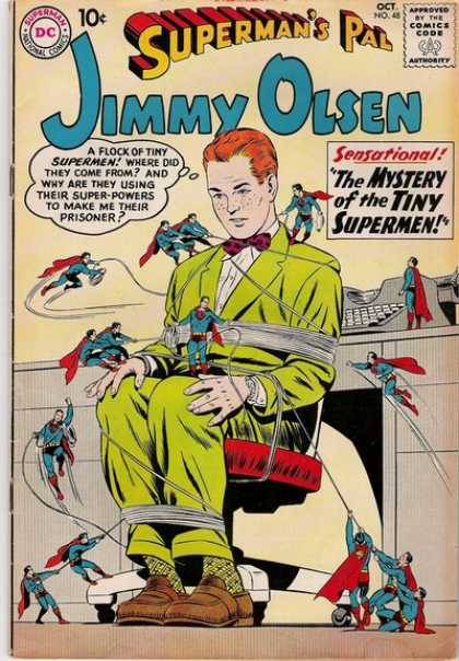 Jimmy Olsen 48 - Superman - Dc Comics - Tiny - Annoying Companions - Ugly Green Suit