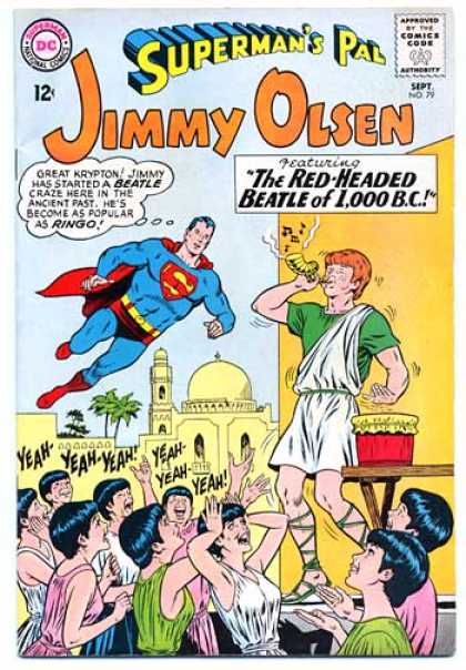 Jimmy Olsen 79 - Superman - Women - Drum - Cheering - Music Playing