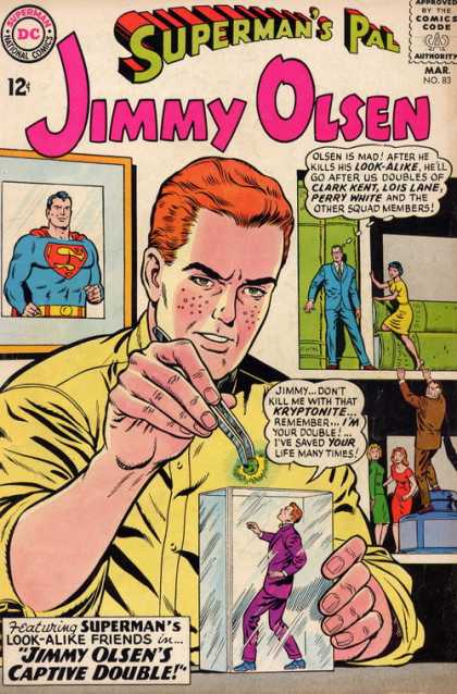 Jimmy Olsen 83 - Supermans Pal - Number 83 - 12 An Issue - Captive Double - Jimmys Double