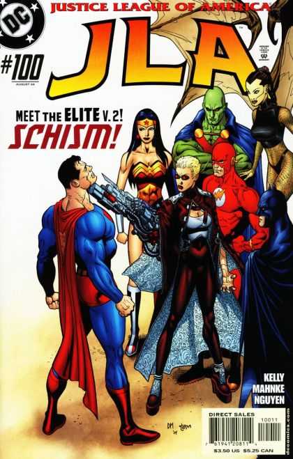JLA 100 - Meet The Elite - Schism - Green Man - Jstice League Of America - Doug Mahnke