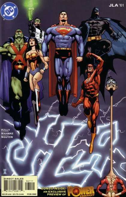 JLA 61 - Dc - Batman - Superman - Superfriends - Green Light - Doug Mahnke