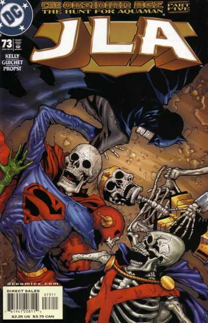 JLA 73 - Dc - Dc Comics - The Obsidiar Age - Super Heroes - Doug Mahnke