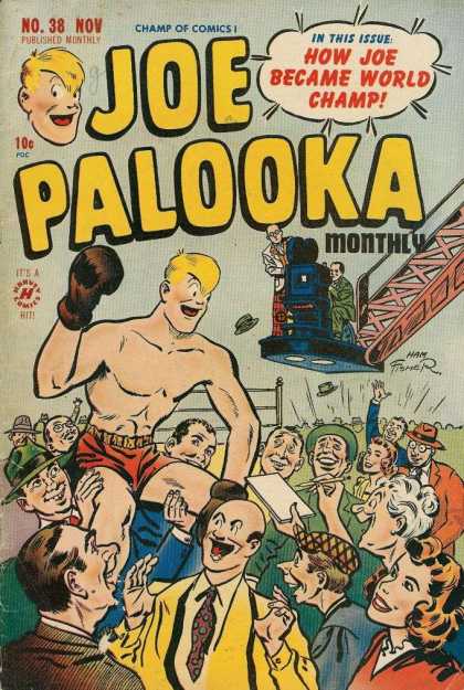 Joe Palooka 38 - Joe Palooka - How Joe Became World Champ - No 38 - Boxing - Monthly - Joe Simon