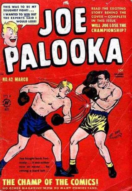 Joe Palooka 42 - Boxer - Championship - Comics - Fight - Story - Joe Simon