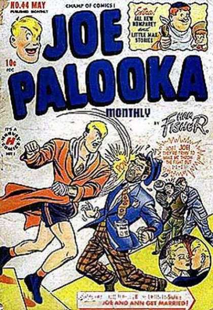 Joe Palooka 44 - Comics - Get - Married - Little - Stories - Joe Simon