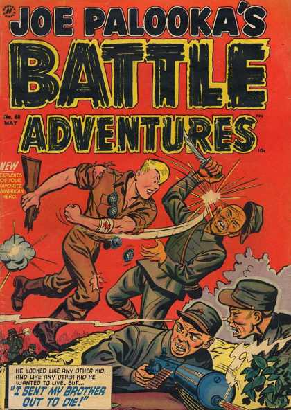 Joe Palooka 68 - Battle Adventures - May - New - American - Hero - Joe Simon