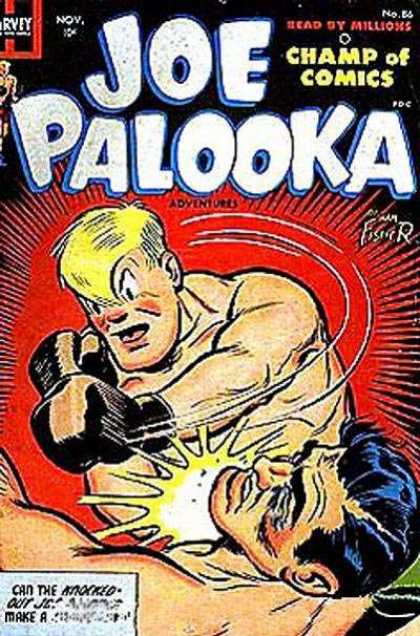 Joe Palooka 86 - November - Harvey - Champ Of Comics - Boxers - Punch