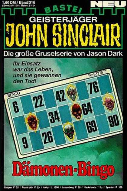 John Sinclair - Dï¿½monen-Bingo