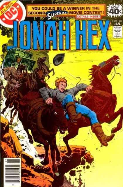 Jonah Hex 20 - Dc Comics - Stagecoach - Western - Horses - Cliff - Luis Dominguez, Phil Noto
