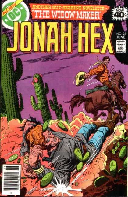 Jonah Hex 25 - Widow Maker - Cactus - Dragging - Dessert - Cowboy - Luis Dominguez, Rafael Garres