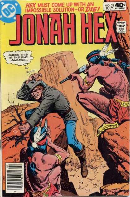 Jonah Hex 38 - Dc Comics - Thought Bubble - Indian - July - Gun - Luis Dominguez