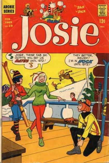 Josie 39 - Girls - Skiing - Ski Bunnies - 1972 - Snow