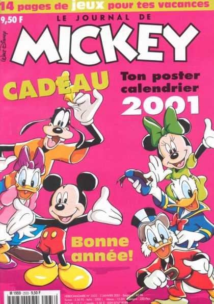 Journal de Mickey 2 - Goofy - Minnie Mouse - Donald Duck - Mickey Mouse - Scrooge