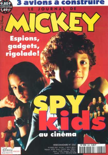 Journal de Mickey 7 - French - Spy Kids - Gadgets - Fists - Watch