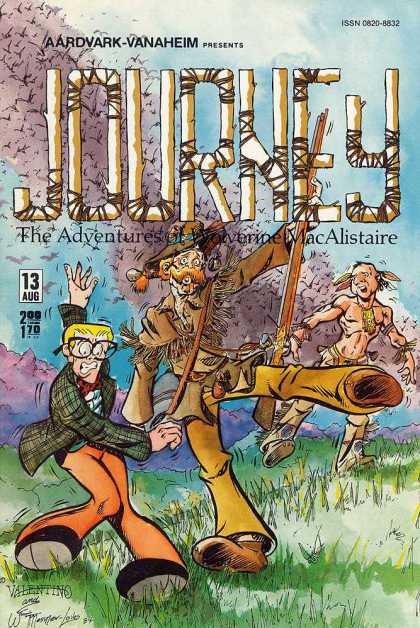Journey 13 - Aardvark-vanaheim - Fun - The Adventures - Macalistraire - Birds - Jim Valentino, William Messner-Loebs
