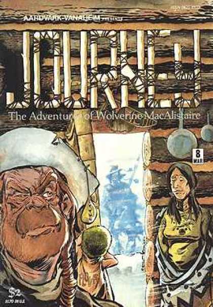 Journey 8 - Unknown Comic - March Issue - Western Time Period - Log Cabin - Indian - William Messner-Loebs