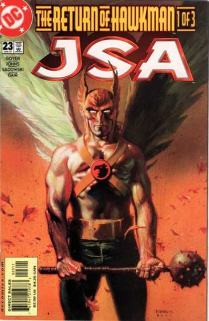 JSA 23 - Hawkman - The Return Of Hawkman - Approved By The Comics Code - Goyer - Johns