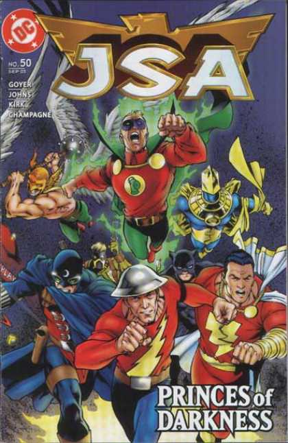 JSA 50 - Green Lantern - Princes Of Darkness - Justice Society Of America - Superheroes - Classic Action Superhero - Carlos Pacheco