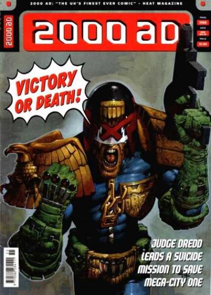 Judge Dredd - 2000 AD 1155 - Victory Or Death