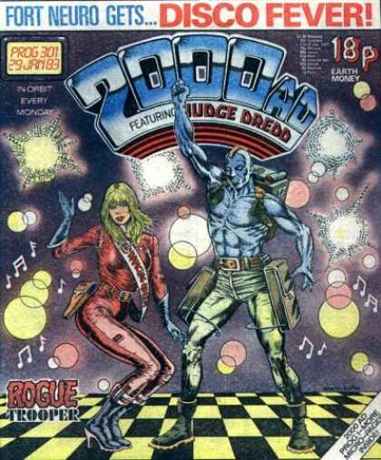 Judge Dredd - 2000 AD 301 - Disco