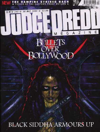 Judge Dredd Megazine IV 245 - Science Fiction - Bollywood - Guns - Black Sidda - Armor