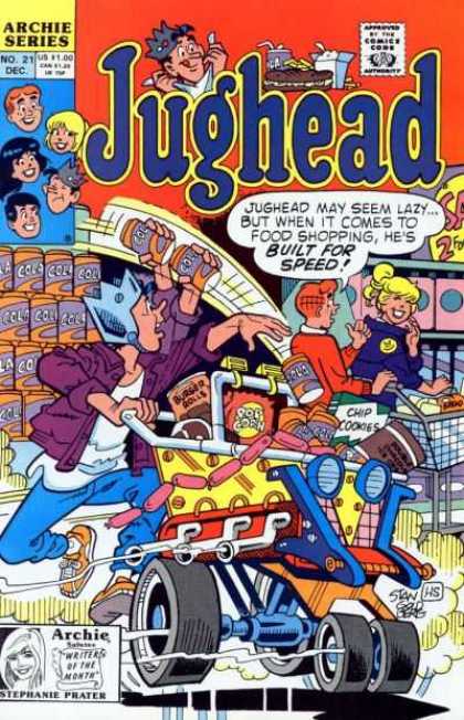 Jughead 2 21 - Grocery Store - Basket - Can - Hot Dogs - Cookies