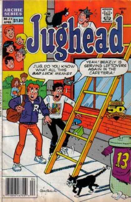Jughead 2 23 - Archie - Bad Luck - Black Cat - Betty - Veronica