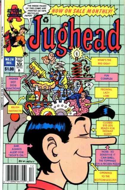 Jughead 2 28 - Jughead - Brain - Machines - Head - Wheels