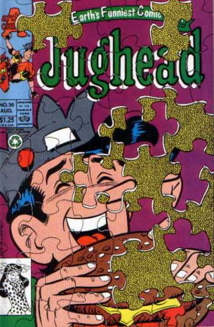 Jughead 2 36 - Puzzle Pieces - Veronica - Crown - Sandwich - Tongue
