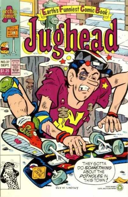 Jughead 2 37 - Archie Comics - No37 - Sept - Approved By The Comics Code Authority - Earths Funniest Comics Book