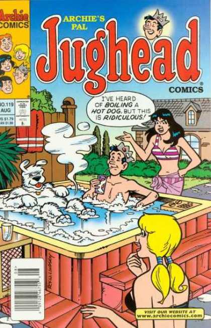 Jughead Comics 119 - Archie - Jughead - Pal - Betty - Hottub