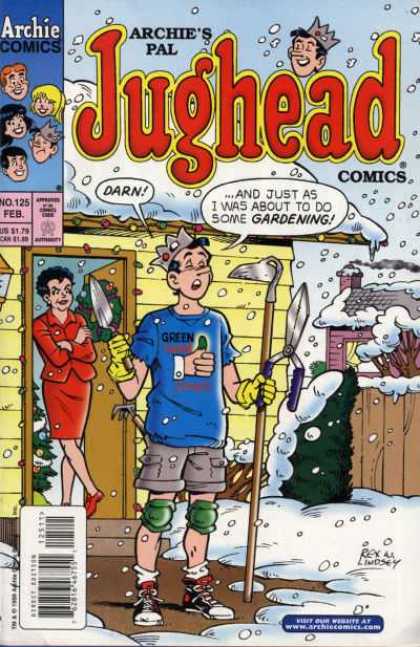 Jughead Comics 125 - Crown - Green Thumb - Spade - Hoe - Knee Pads