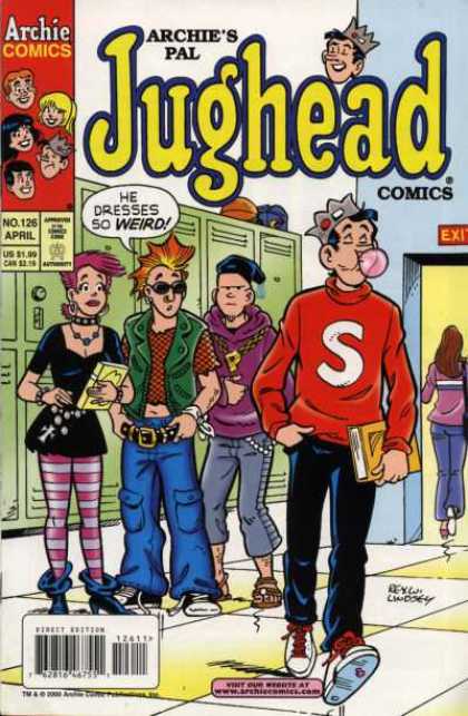 Jughead Comics 126 - Archie - Archie Comics - Jughead - Highschool - Punk
