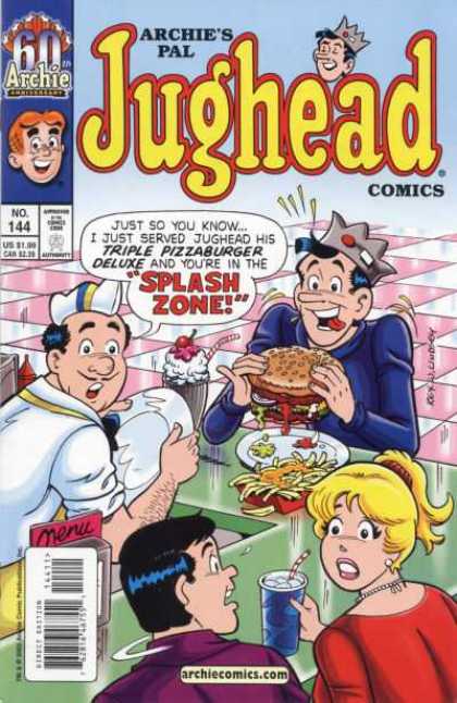 Jughead Comics 144 - 60 Archie - No144 - A - Us 190 - Archiecomicscom
