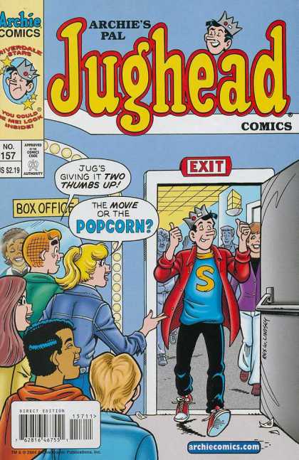 Jughead Comics 157 - Movie - Popcorn - Two Thumbs Up - Box Office - Opinion