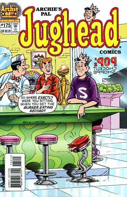 Jughead Comics 175 - Burger - Trophy - Archie - Ice Cream - Shoppe