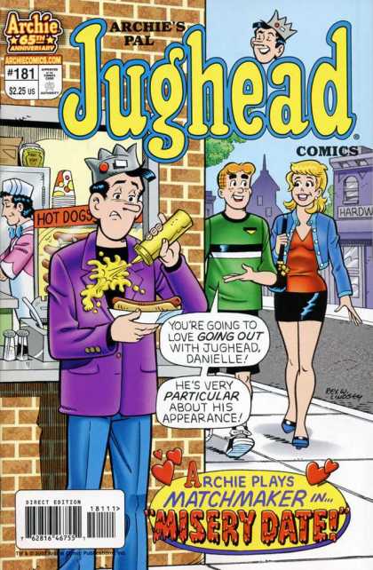 Jughead Comics 181 - 181 - Archies Pal - Misery Date - Mustard Stain - Archie