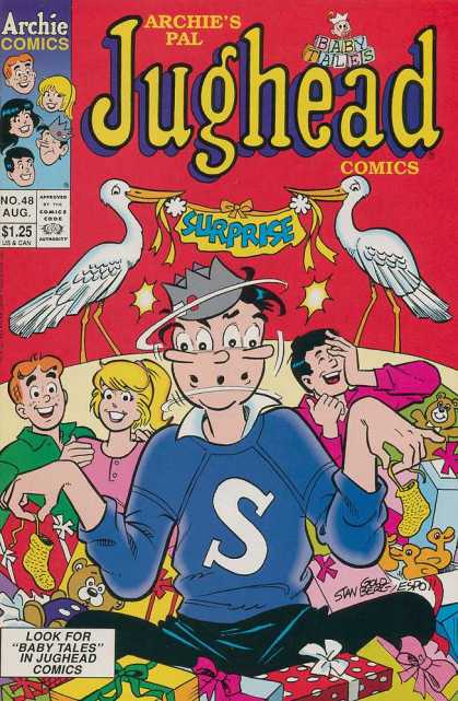 Jughead Comics 48 - Archie Series - Crown - Boys - Girl - Surprise