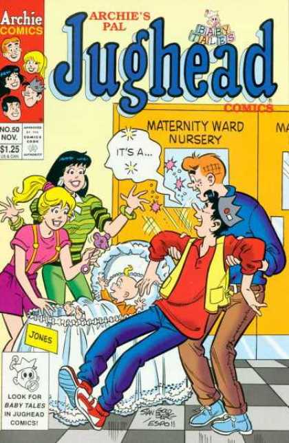 Jughead Comics 50 - Veronica - Betty - Baby - Maternity - Hospital
