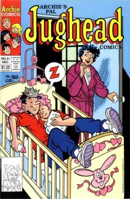 Jughead Comics 51 - Archie - Z - Baby - Mobile - Crib