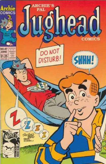 Jughead Comics 57 - Archie Comics - Sleeping - Crown - Pal - Jughead