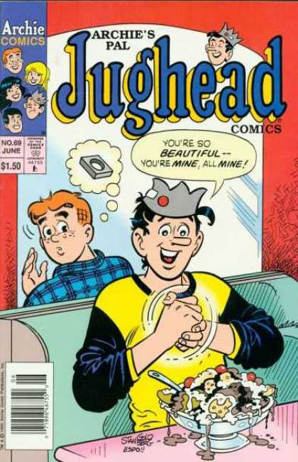 Jughead Comics 69 - Crown - Archie Comics - Table - Food