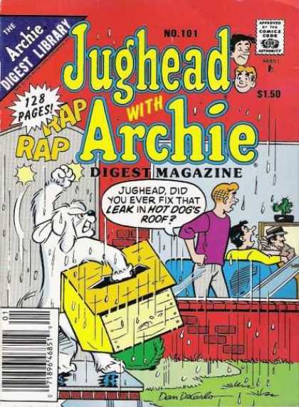 Jughead with Archie Digest 101 - Leak - Jughead - Window - Dog House - Hot Dog
