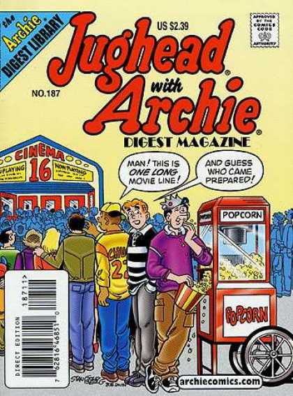 Jughead with Archie Digest 187 - Archie - Cinema - Popcorn - Jughead - Movies - Stan Goldberg