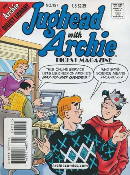 Jughead with Archie Digest 197 - No 197 - Archie - Grades - Jughead - Computer - Jon D'Agostino, Stan Goldberg