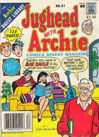 Jughead with Archie Digest 87 - Whimsical - Cartoon - Girls - Boys - Bubble Gum